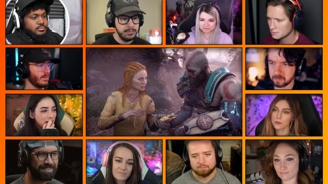 Kratos And Faye God Of War Ragnarok Reaction Mashup смотреть онлайн