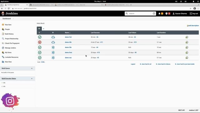 15. Jenkins for Beginners - Build after other project are build (unstable job jenkins)- part-2 смотреть онлайн
