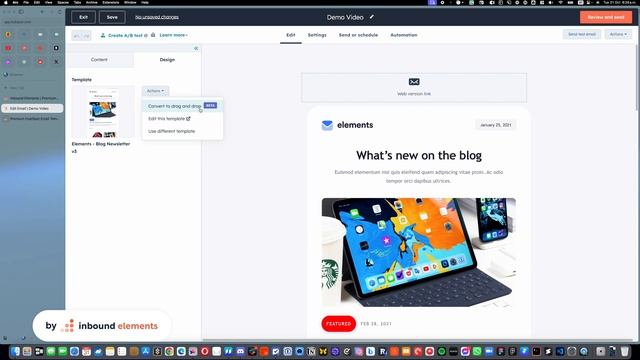 How to use our HubSpot Email Templates | Elements Email Template Pack смотреть онлайн