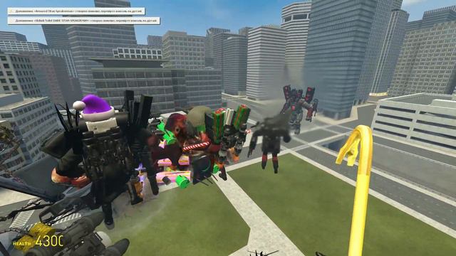 EVOLUTION OF SUPER UPGRADED TITAN TV MAN/SPEAKERMAN AND CAMERAMAN! - Skibidi Toilet In Garry's Mod смотреть онлайн