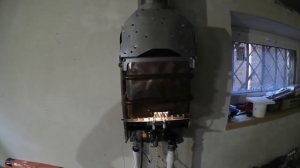 недорогое отопление газовой колонкой