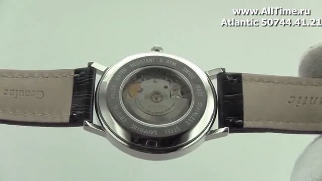 Мужские наручные швейцарские часы Atlantic 50744.41.21 смотреть онлайн