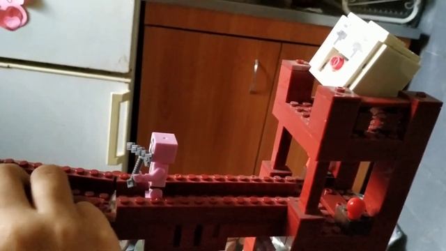 Lego Minecraft конструктор (нижний мир) / мой обзор смотреть онлайн