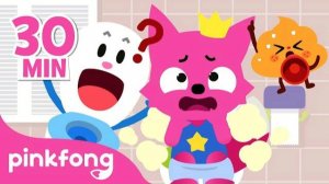 Potty training song compilation for kids | Healthy Habits | Pinkfong Rhymes for Children