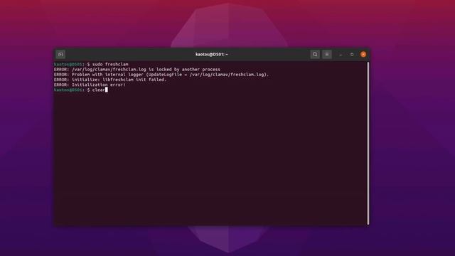 Ubuntu Antivirus ClamAV, ClamTK. How to solve apt install "Unable to locate package" смотреть онлайн