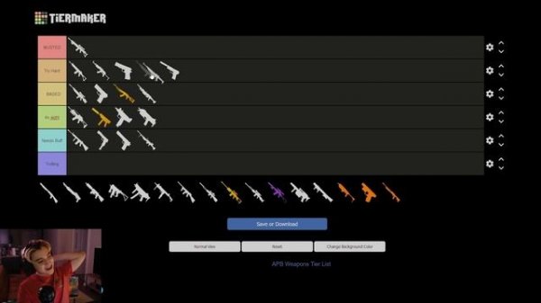 THE ULTIMATE APB RELOADED WEAPON TIER LIST