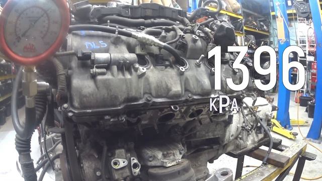 2007 LEXUS USF40 LS460 RWD Compression test смотреть онлайн