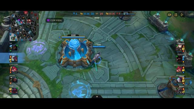 Yone Rosa de Cristal Skin Gameplay (16/9/8) VS Phanteon | Yone MID vs Phanteon - Wild Rift смотреть онлайн