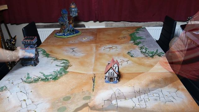 Painting the Games Workshop Citadel Realm of Battle Game Board смотреть онлайн