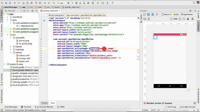 Awesome Button Animation in Android XML Tutorial смотреть онлайн