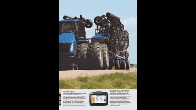 Трактор New Holland T9.615. Tractor New Holland T9.615.