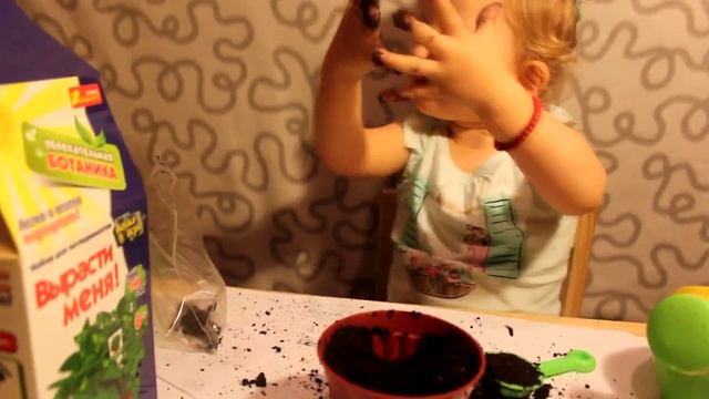 Набор для экспериментов Ranok Creative ВЫРАСТИ МЕНЯ Твой ЭКО сад - Growing plants flowers at home смотреть онлайн