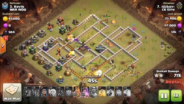 CR Elite VS WAR INDO [Clash of Clans] смотреть онлайн