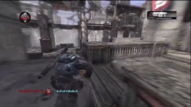 Gears of War 2 Guardian Gameplay on Blood Drive. 720p HD смотреть онлайн