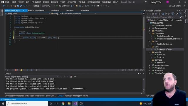 Why do we use DTOs in our APIs? смотреть онлайн