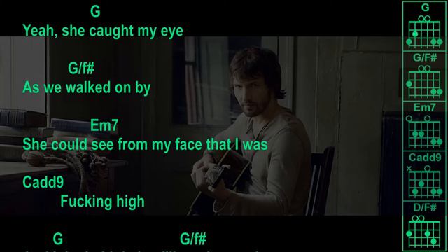 James Blunt - You're Beautiful - Instrumental - Chords & Lyrics смотреть онлайн