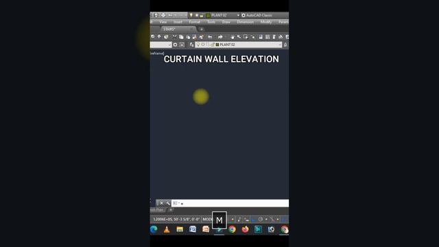 Curtain Wall Elevation In Autocad #curtainwallelevation #autocad #architecture смотреть онлайн