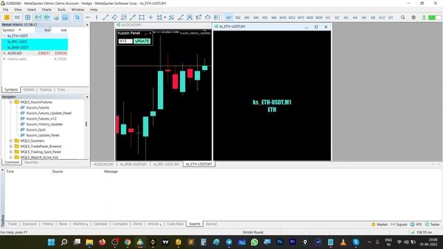 Kucoin Spot + Futures History for MT5 / Metatrader 5 смотреть онлайн