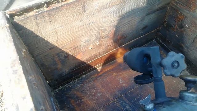Обработка ульев с помощью паяльной лампы. смотреть онлайн