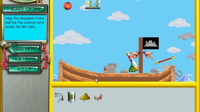 ClawesomeGames.com Incredible Machine Even More Contraptions смотреть онлайн