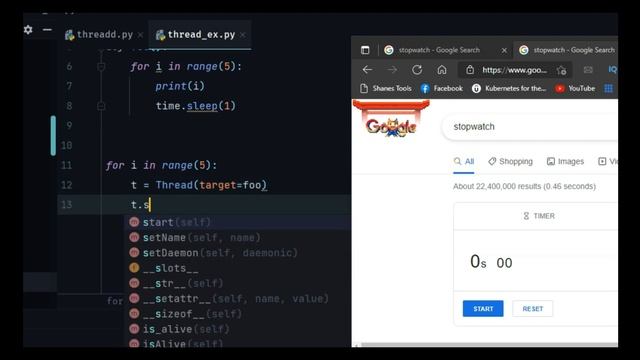 Threading Example For Beginners | Python Intermediate Tutorials смотреть онлайн
