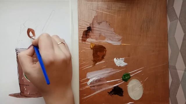 Простой рисунок для начинающих гуашь. Морская свинка смотреть онлайн