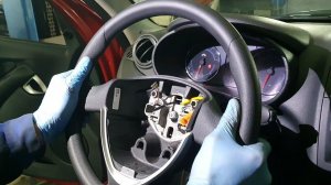 GRANTA FL - СТАВИМ НОВЫЙ РУЛЬ, НАКЛАДКИ НА ЗЕРКАЛА,РАСПОРКИ-РАСТЯЖКИ (lada granta FL/гранта 2019)