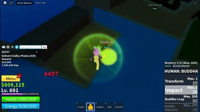 Всё заново в Blox Fruits #5 / (Ураа,Новый Мир) В Роблокс! смотреть онлайн