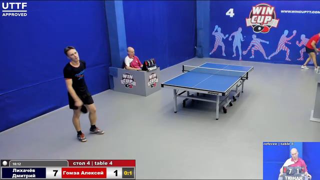 17:00 Лихачёв Дмитрий 3-1 Гомза Алексей стол 4 ЮГ-3 03.10.21 смотреть онлайн