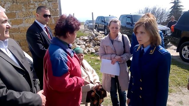 Поклонская на самозахватах в Верхней Никите смотреть онлайн