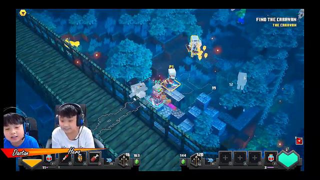 MINECRAFT DUNGEONS NEW WEAPONS смотреть онлайн