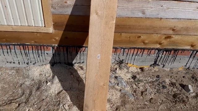 Баня своими руками. Теплая входная дверь. смотреть онлайн