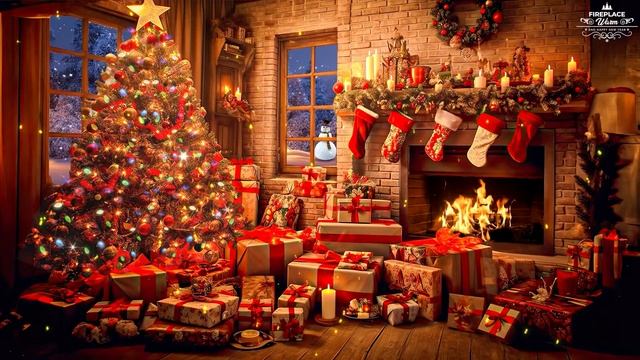 Cozy Christmas Ambience 2024 ??Magic Christmas Melody ❄️☃️Smooth Christmas Music On Winter Day