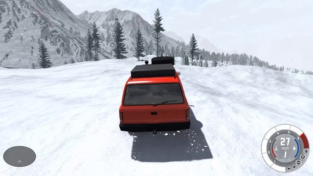 BEAM NG Drive - В ГОРЫ OFF ROAD БЕЗДОРОЖЬЕ!!!! смотреть онлайн