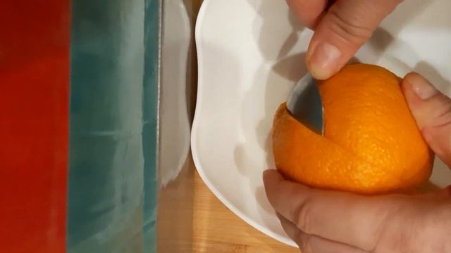 Как быстро и аккуратно почистить апельсин смотреть онлайн
