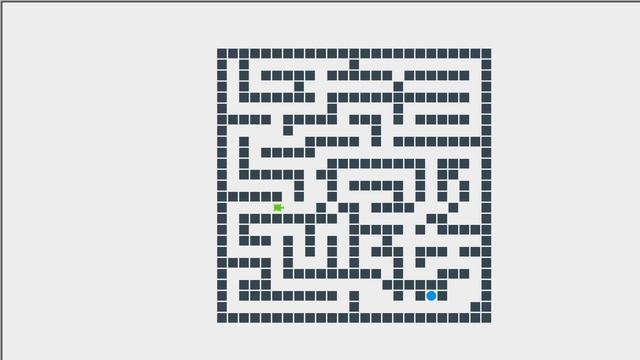Python Maze game- simulator for path finding algorithm смотреть онлайн