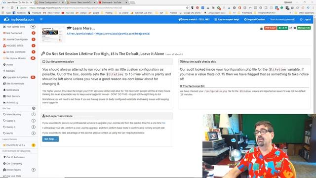 Don't Set Too High a Session Time in Joomla Configuration - ? Maintenance Monday Live Stream #049 смотреть онлайн