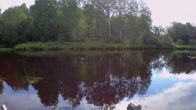"Рыбалка" на Ивинском разливе / Перевернулся и утопил мотор / Свирь смотреть онлайн