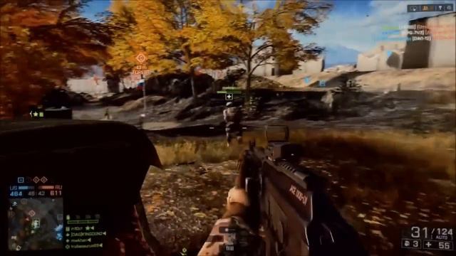 Battlefield 4 Horendous Lag Caspian Border. Second Assault. PS4 Gameplay. смотреть онлайн