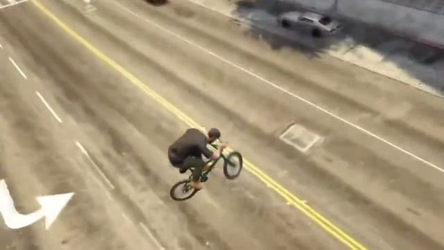 гта 5 делаем трюки на BMX смотреть онлайн