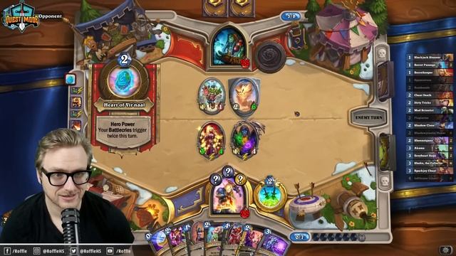 NEW Cards FINALLY Make Secret Rogue VIABLE? I Call SHENANIGANS! | Darkmoon Races | Wild Hearthstone смотреть онлайн