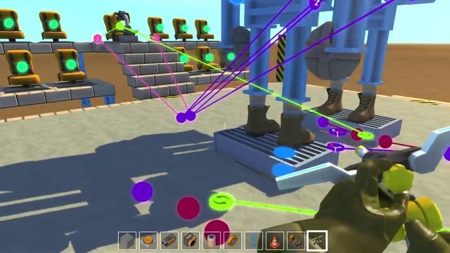 Scrap Mechanic #5 - Rock 'em Sock 'em Robots Boxing Game! смотреть онлайн
