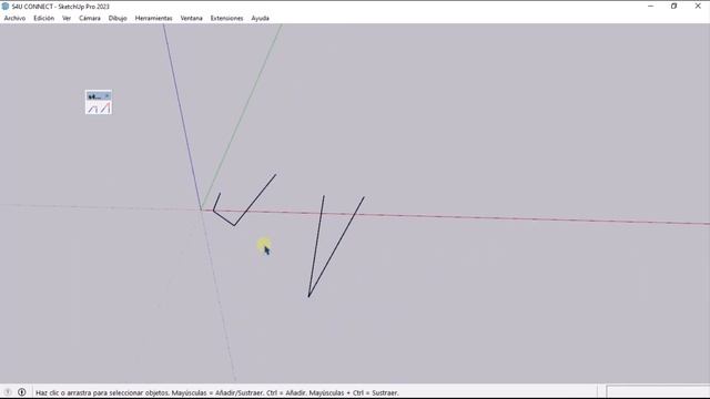 SKETCHUP PLUGIN | CONNECT DE S4U | EXTENDER O UNIR LAS LINEAS | SKETCHUP TUTORIAL DE PLUGINS смотреть онлайн