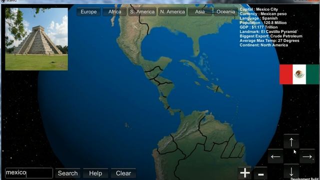Earth Application Demo - Developed in Unity & JavaScript смотреть онлайн