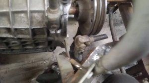 Переделка рулевой рейки на мини тракторе.