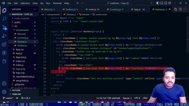 currency converter & fixing dark mode | Creating Website using React JS | Project for beginners смотреть онлайн