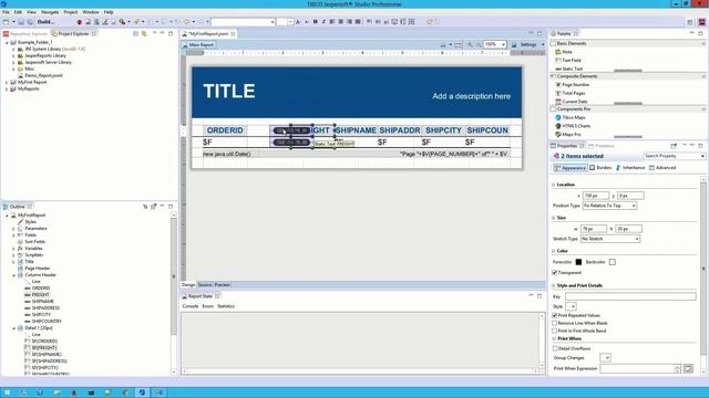 How to Create Your First Report in Jaspersoft Studio смотреть онлайн