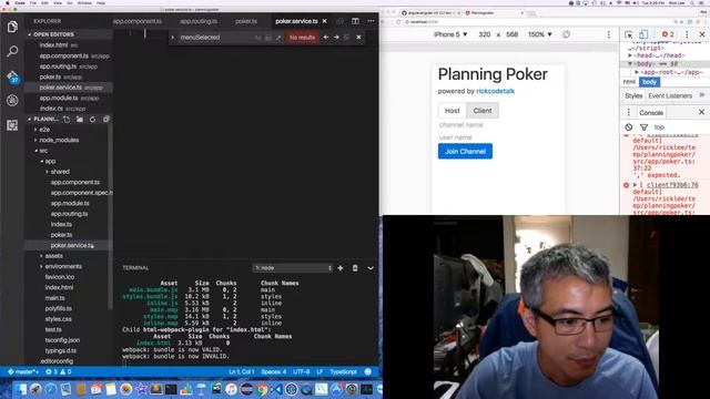[Project Planning Poker] ep.2 - 開發Frontend (part 1) (用 Angular2, Nodejs, rxjs, websocket....) смотреть онлайн