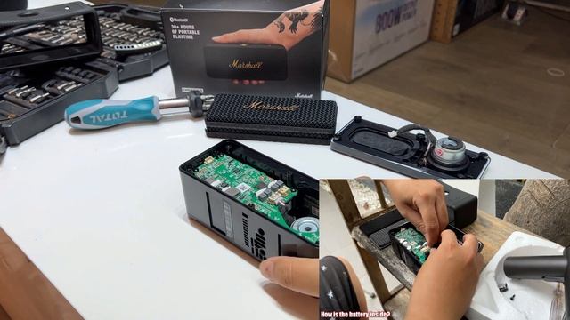 Teardown Marshall Emberton ii - Không nâng cấp gì mà pin còn thấp ??? смотреть онлайн