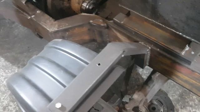 Крылья и подножки на минитрактор классика полный привод